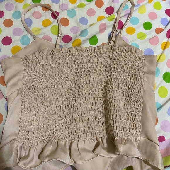 Active USA Pink Crop Top - Picture 2 of 2